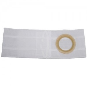 "Nu-Form Beige Support Belt 3-3/4"" Center Opening 5"" Wide 32"" - 35"" Waist Medium"