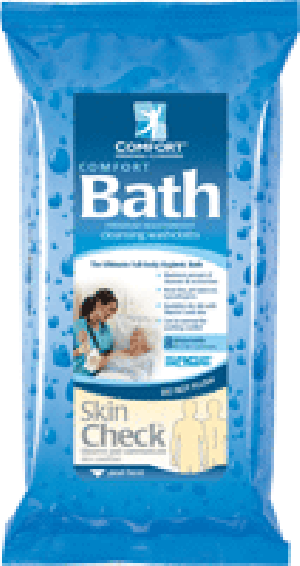 Fragrance-Free Comfort Bath Cleansing Washcloths