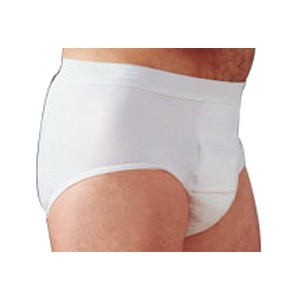 HealthDri Men's Heavy Briefs Large
