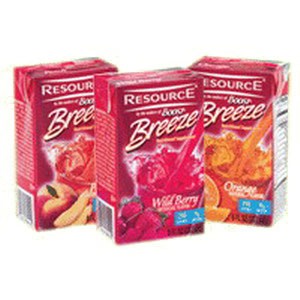 Resource Breeze Nutritional Supplement Variety Case 8 oz. Brik Pak