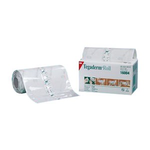 "Tegaderm Transparent Film Dressing 4"" x 11 yds. Sacral"