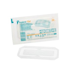 "Tegaderm Film Dressing with Non-Adherent Pad 3-1/2"" x 8"""