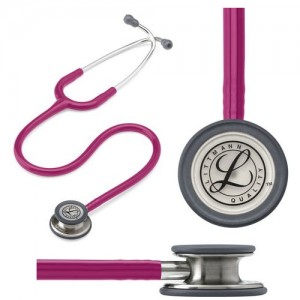 "Littmann Classic III Stethoscope, Raspberry Tube, 27"""
