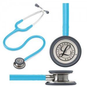 "Littmann Classic III Stethoscope, Turquoise Tube, 27"""