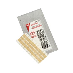 "Steri-Strip Antimicrobial Skin Closure Strip 1/4"" x 3"""