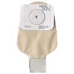 "1 Piece Pch w/Plain Barrier, 11"", Drn, Clear"