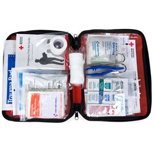 Be Red Cross Ready First Aid Kit Red