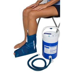 Ankle Cryocuff w/Cooler