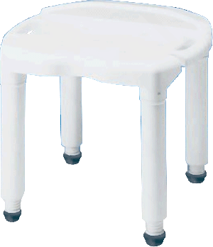 "Universal Bath Seat, 16"" - 21"" Adjustable Height"