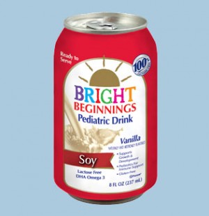 Bright Beginnings Soy Pediatric Nutritional Vanilla Drink, 8 oz.