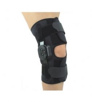 "Hinged Knee Brace, Large 21"" - 24"""