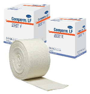"Comperm Tubular Bandage, Size F, 4"" x 11 yds."