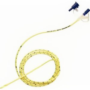 "CORFLO Ultra Lite Nasogastric Feeding Tube Without Stylet 12 fr 36"", Non-Weighted"