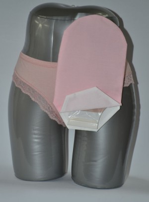 "Daily Wear Pouch Cover, Open End, Fits Flange Opening of 3/4"" to 2-1/4"", Overall Length 10"", Pin