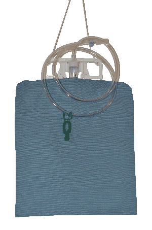 Urinary Drainage Bag Cover, Light Blue