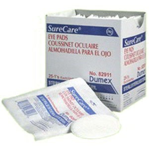 "Surecare Eye Pads, 2-5/8"" x 1-5/8"", Sterile"