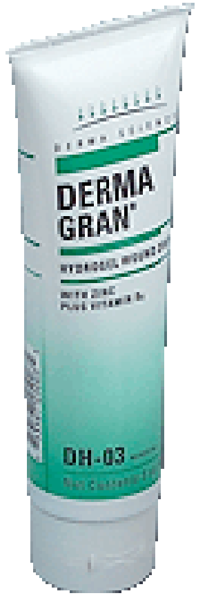 Dermagran Zinc-Saline Hydrogel Dressing 3 oz. Tube