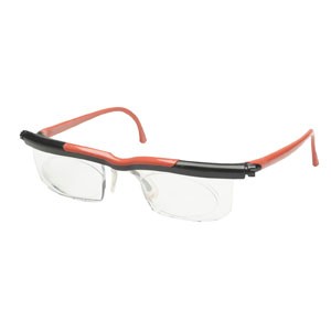 Adjustables Eyewear, Red and Black Frame