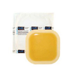 "DermaFilm Extra Thin Bordered Hydrocolloid Dressing 4"" x 4"""