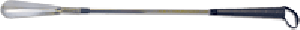"Long Handle Shoe Horn with Flexible Head 24"""