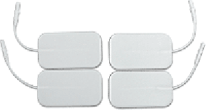 "Protens Foam Carbon Electrode, 2"" x 3.5"" Rectangle"