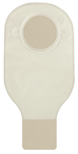 "Securi-T USA 12"" Drainable Pouch Opaque 1 Curved Tail Closure"