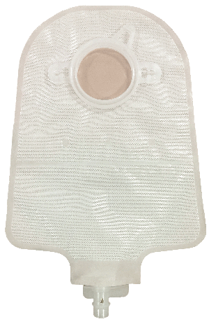 "Securi-T USA 10"" Urinary Pouch Opaque Flip-Flow Valve (includes 10 caps 1 Night Adapter)"