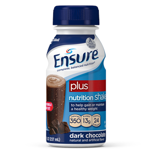 Ensure Plus Dark Chocolate Retail 8 oz. Bottle