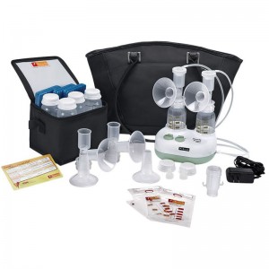Ameda Purely Yours Ultra Personal Double Electric Breast Pump with Dottie Tote