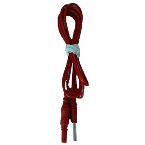 "Leadwires 2.0mm 42"" (1.05m) Red"