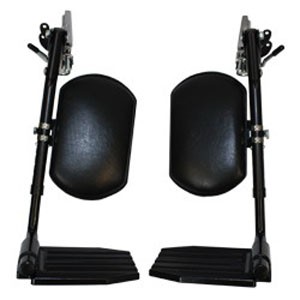 Elevating Legrests for Roscoe K1 and K2 Chairs, Black