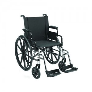"Kona Wheelchair, 16"" with Desk Arms and Swing-Away Footrests"