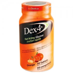 Dex 4 Glucose Tabs, Orange
