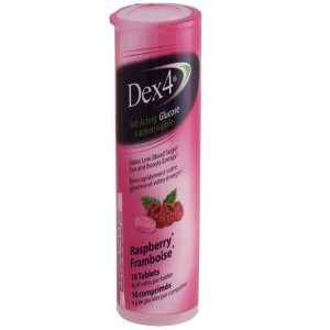 Dex 4 Glucose Tabs, Raspberry
