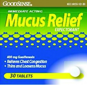 Mucus Relief Expectorant Tablet (30 Count)
