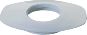 "All-Flexible Oval Convex Mounting Ring 7/8"""