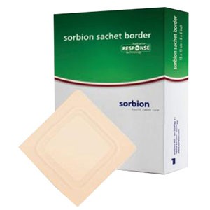 Sorbion Sachet S Border 6" x 6" Total Size 4" x 4" Pad Size