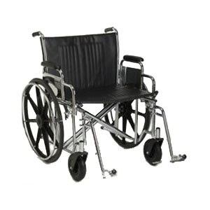 "Easy Care 20"", Heavy Duty,Xwd Wheelchair,Desk,Swng"