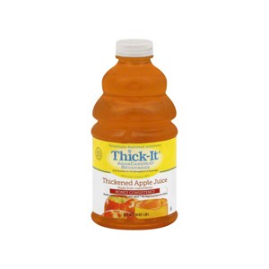 Thick & Easy Thickened Apple Juice, Honey Consistency, 4 oz.