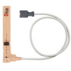 LNCS Neo-3, Neonatal/Adult Adhesive Sensor, 3 ft.