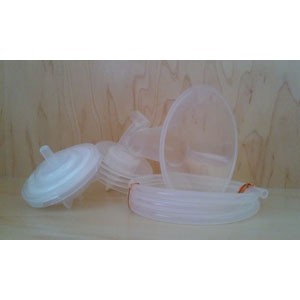 Wide Neck Replacement Shield with Valve, 32 mm