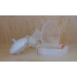 Wide Neck Replacement Shield with Valve, 24 mm