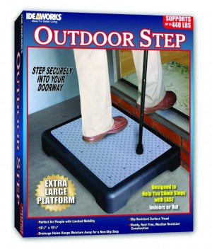 "Outdoor Step, 19-1/4"" x 15-1/2"" x 3-47/50"""