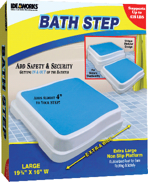 "Bath Step, 19-3/4"" x 16"" Platform"