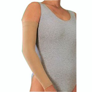 Juzo Arm Sleeve,20-30,Max,Reg,w/Sil Border,Sz 5,Bg