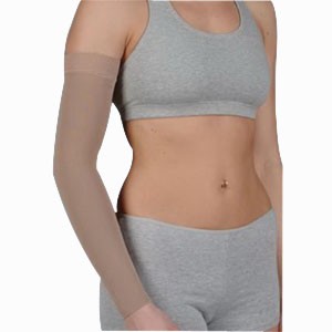 Juzo Arm Sleeve 30-40 Max Sil Border, Size 4, Reg