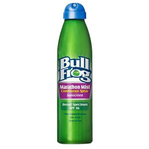 BullFrog Marathon Mist Sunscreen Spray SPF 36, 6oz.