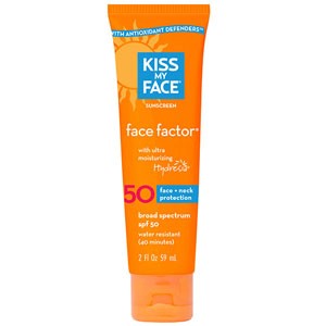 Sunscreen Face Neck SPF 50 Kiss My Face 2 oz