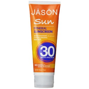 Sunblock Mineral Natural SPF 45 Jason 4 oz