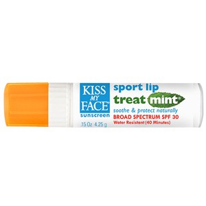 Lip Balm SPF 30 Sport Treatment Kiss My Face .15 oz